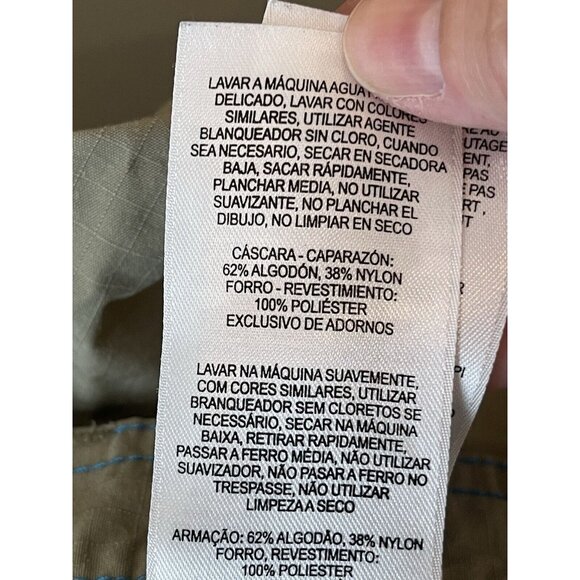 Columbia Shorts Mens Large Cargo Tan 9 Inch Inseam Outdoor Camping Fishing Hike - Picture 9 of 9